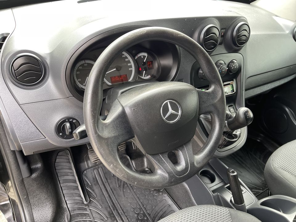 Mercedes-Benz Citan 108 CDI BlueEFFICIENCY euro 6 diesel / vaste prijs rijklaar € 8950 ex btw / lease vanaf € / airco / zwart metallic / lichtmetalen velgen