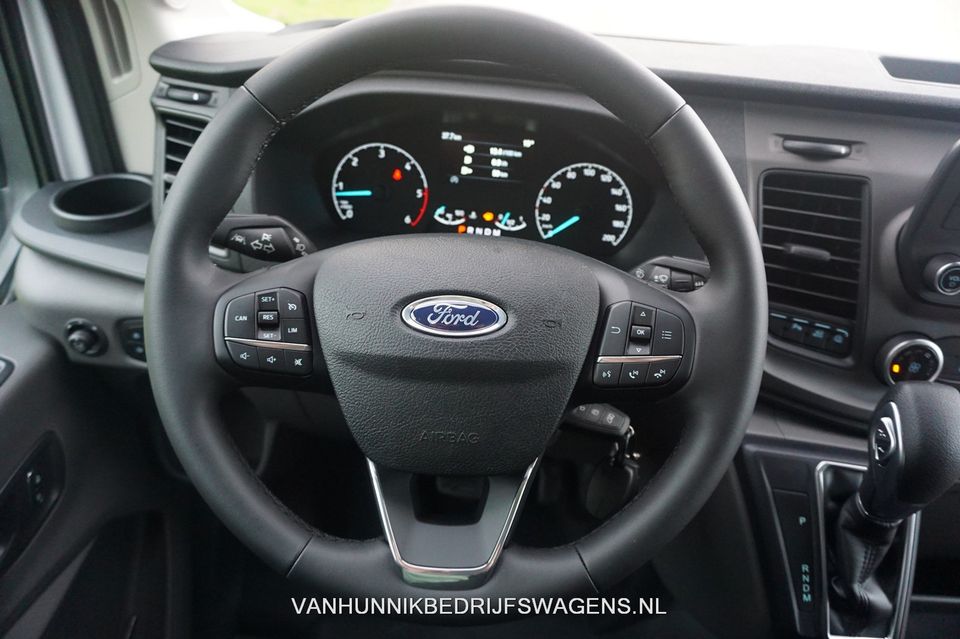 Ford Transit 350L 170PK L3H2 Trend AUT-10 RWD Airco, Cruise, Camera, 3.5T Trekhaak NR. F01*