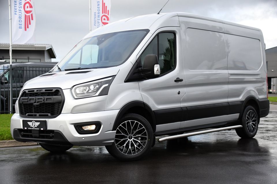 Ford Transit 350 2.0 TDCI L3H2 Limited PB Edition Full Options! Adaptieve Cruise, Carplay, 185PK, Sensoren, Automaat, 360 Camera, Xenon, Uniek!