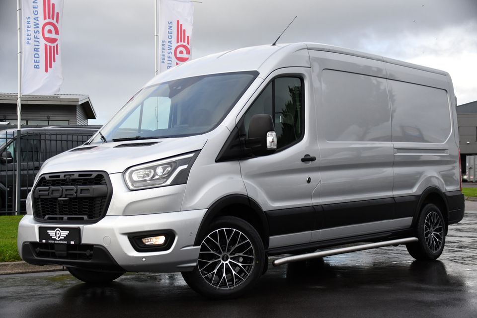 Ford Transit 350 2.0 TDCI L3H2 Limited PB Edition Full Options! Adaptieve Cruise, Carplay, 185PK, Sensoren, Automaat, 360 Camera, Xenon, Uniek!