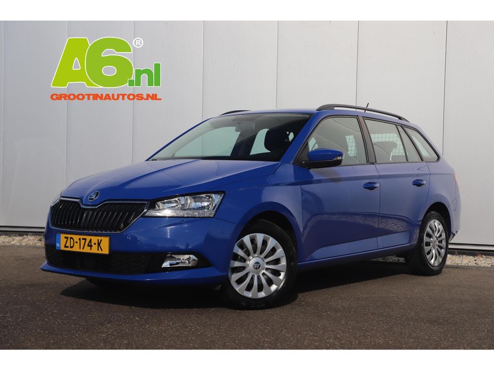 Škoda Fabia Combi 1.0 TSI Ambition 95PK Carplay Android Navigatie Airco Cruise Parkeersensor Front Assist