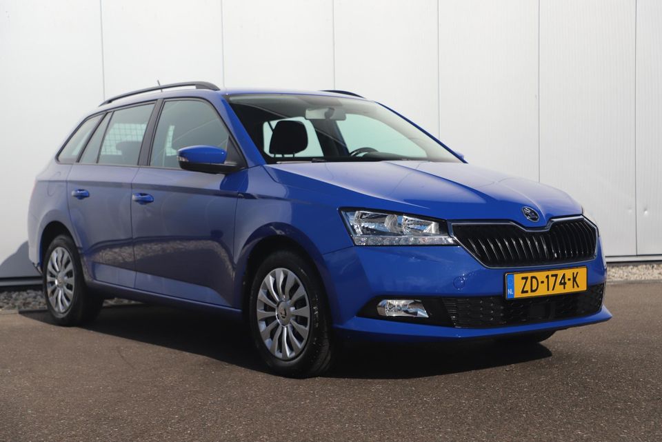 Škoda Fabia Combi 1.0 TSI Ambition 95PK Carplay Android Navigatie Airco Cruise Parkeersensor Front Assist