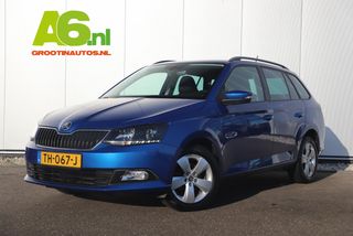 Škoda Fabia Combi 1.0 TSI Style 95PK RS Stoelen Navigatie Clima Cruise 16 inch LMV Parkeersensor Getint Glas Zwarte Hemel