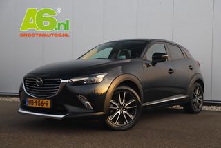 Mazda CX-3 2.0 SkyActiv-G 120 GT-M Trekhaak Keyless Vol Leder HUD Navigatie Camera Stoelverwarming 18 inch LMV Bose Audio Full LED Getint Glas