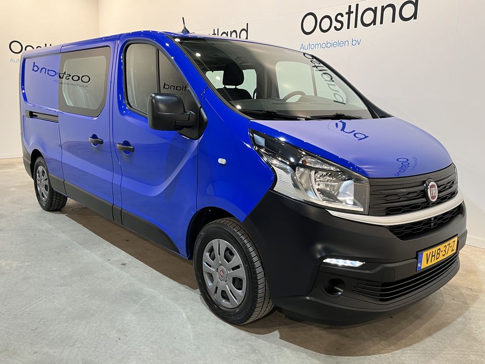 Fiat Talento 2.0 MultiJet L2H1 120 PK DC Dubbel Cabine / Euro 6 / Airco / Cruise Control / Trekhaak / PDC / Navigatie