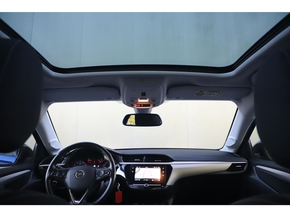 Opel Corsa 1.2 Edition Automaat Panoramadak Navigatie Camera Airco Cruise Carplay Android Parkeersensors LED