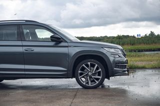 Škoda Kodiaq 1.5 TSI Sportline Business 7p. | PANO | LEDER | TREKHAAK | ADAPTIVE CRUISE