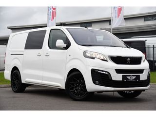 Peugeot Expert 2.0 BlueHDI 120 DC PB Edition Camera, Cruise, Carplay, Automaat, Sensoren, 122PK, Dubbel Cabine, UNIEK!