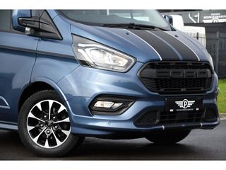 Ford Transit Custom 320 2.0 TDCI L1H1 Sport DC Adaptieve Cruise, Carplay, 185PK, Automaat, Sensoren, multimedia, Stoelverwarming, UNIEK!