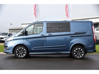 Ford Transit Custom 320 2.0 TDCI L1H1 Sport DC Adaptieve Cruise, Carplay, 185PK, Automaat, Sensoren, multimedia, Stoelverwarming, UNIEK!