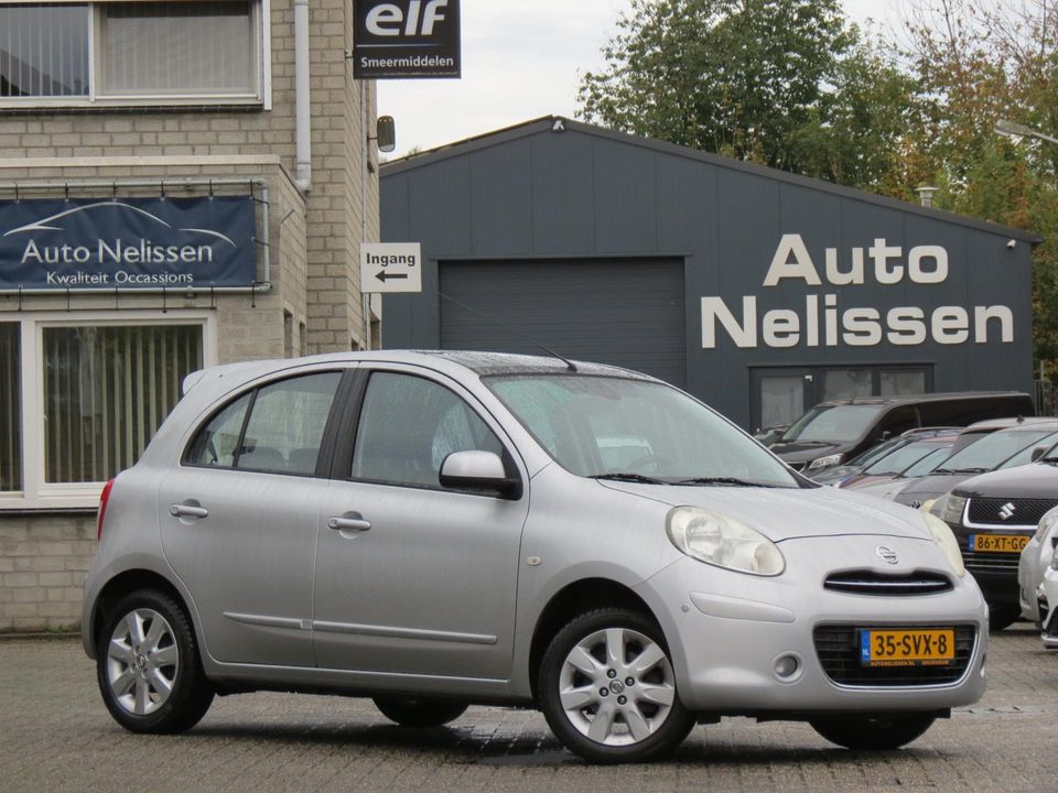 Nissan Micra 1.2 DIG-S Tekna AUTOMAAT | PANORAMADAK | NAVI | CRUISE CONTROL | CLIMA-AIRCO | KEYLESS ENTRY | PARKEERSENSORS |