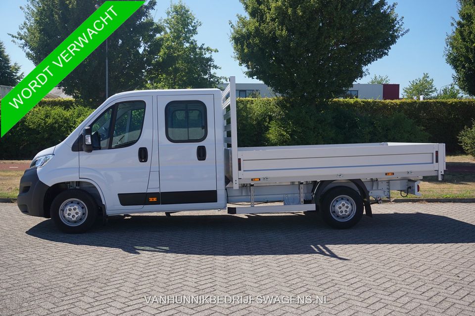 Peugeot Boxer 35+ Heavy DOKA 140PK L4 MY2024 Open Laadbak Airco, Cruise 7 Zits !! NR. H01*