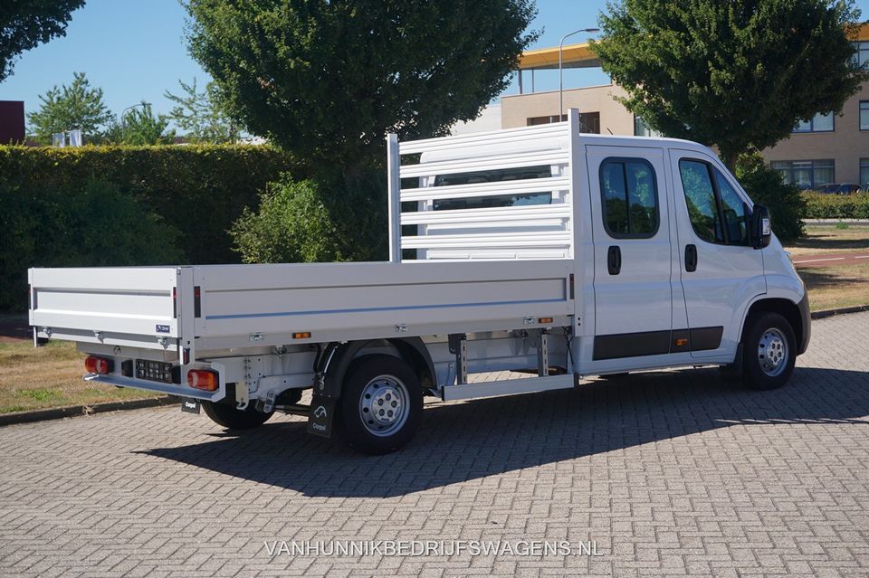 Peugeot Boxer 35+ Heavy DOKA 140PK L4 MY2024 Open Laadbak Airco, Cruise 7 Zits !! NR. H01*