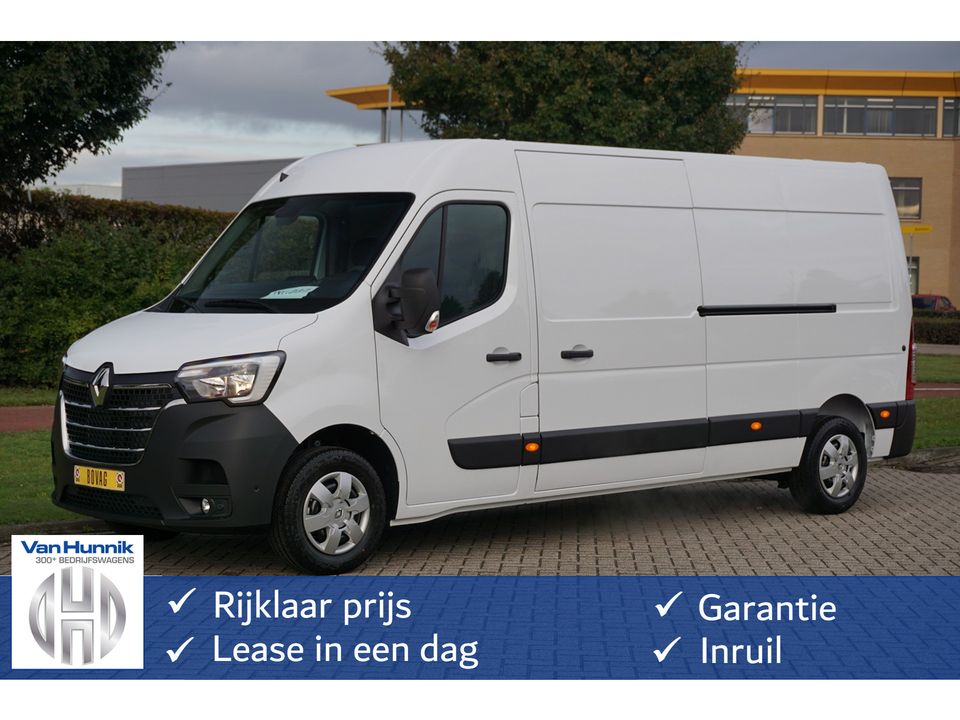 Renault Master T35 2.3 150PK Grand Confort L3H2 Navi, Cam, Betimmering, Trekhaak, 2x Schuifdeur!! NR. 310