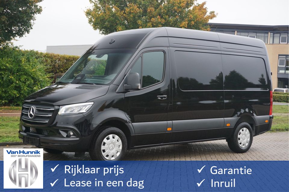 Mercedes-Benz Sprinter 317CDI Pro L2H2 10.25" Mbux Navi, Cam, Gev. Stoel, 3.5T Trekhaak, LED!! NR. R451*