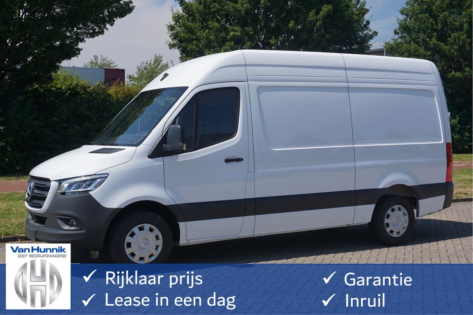 Mercedes-Benz Sprinter 317CDI Pro L2H2 10.25" Mbux Navi, Cam, Gev. Stoel, 3.5T Trekhaak, LED!! NR. R962*