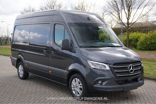 Mercedes-Benz Sprinter 319CDI Select L2H2 10.25" Mbux, ACC, LED, 3.5T Trekhaak, 17" LM, 2x schuifdeur!! NR. R300*