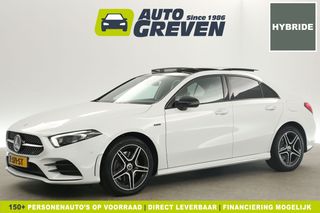 Mercedes-Benz A-Klasse 250e AMG 262PK Hybride Automaat Pano Clima Camera Carplay Sfeerverl. Burmester LED Virtual Memory-Seats Navi PDC 18"LMV