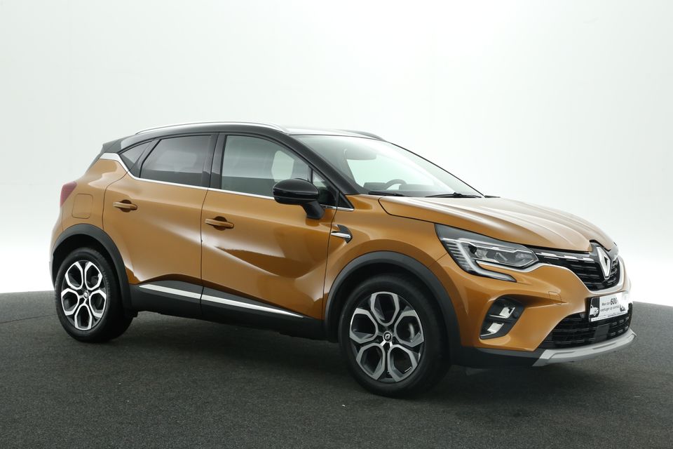 Renault Captur 1.3 TCe 140PK Automaat Camera Sfeerverl. LED Clima Cruise Navi PDC Winterpakket*