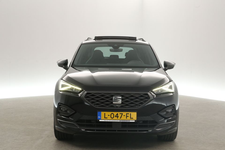 SEAT Tarraco 1.4 TSI FR e-Hybrid PHEV 260PK Automaat Pano Clima Cruise 360Camera Carplay LED Navi Memory-Seats Virtual 19"LMV PDC Trekhaak