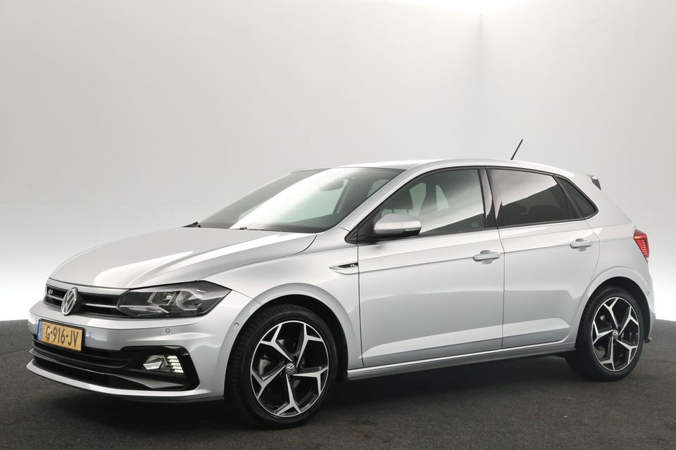 Volkswagen Polo 1.0 TSI R-Line Automaat Clima Cruise Camera Carplay LED Navi 17"LMV PDC