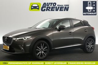 Mazda CX-3 2.0 SkyActiv-G Automaat Camera Clima LED Head-up Navi PDC 18"LMV Leder Stoelverwarming