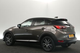 Mazda CX-3 2.0 SkyActiv-G Automaat Camera Clima LED Head-up Navi PDC 18"LMV Leder Stoelverwarming