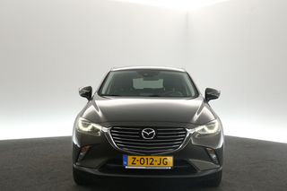 Mazda CX-3 2.0 SkyActiv-G Automaat Camera Clima LED Head-up Navi PDC 18"LMV Leder Stoelverwarming