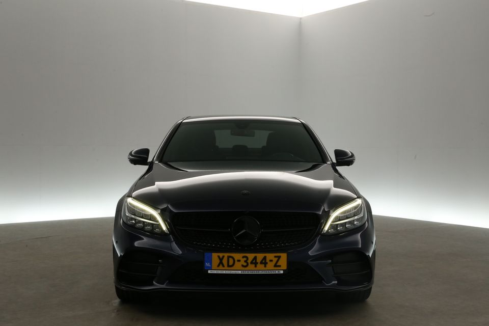 Mercedes-Benz C-Klasse Business Solution AMG Night-pakket Automaat 360Camera Clima Carplay Virtual LED Navi Cruise PDC 18''LMV