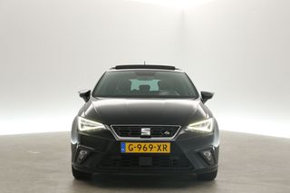 SEAT Ibiza 1.0 TSI FR Business Pano Sfeerverl. Camera Clima Cruise Carplay Navi LED Virtual 18"LMV PDC