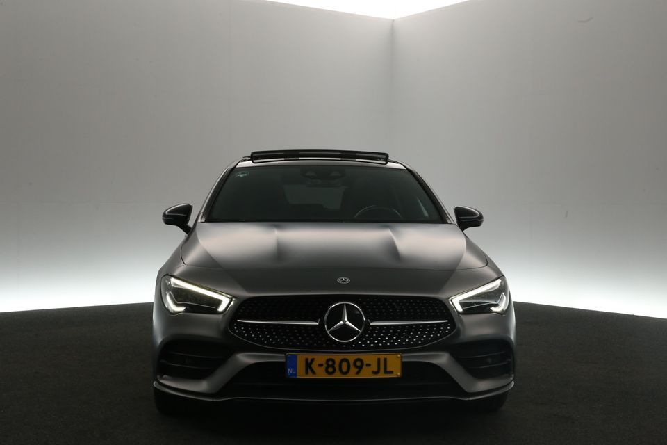 Mercedes-Benz CLA-Klasse 250e 262PK Automaat Pano Sfeerverl. Camera LED Carplay Clima Virtual Memory-Seat Navi PDC 18"LMV