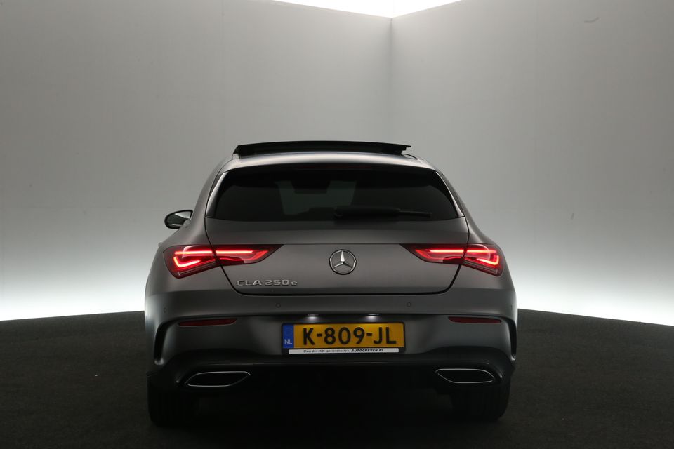 Mercedes-Benz CLA-Klasse 250e 262PK Automaat Pano Sfeerverl. Camera LED Carplay Clima Virtual Memory-Seat Navi PDC 18"LMV