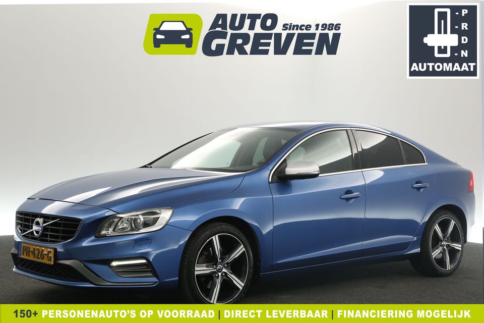 Volvo S60 1.5 T3 Nordic+ R-Design 153PK Automaat Clima Cruise Navi PDC LED 18''LMV