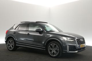 Audi Q2 35 TFSI S-line 150PK Automaat Pano Clima Cruise PDC Navi LED 18"LMV Trekhaak