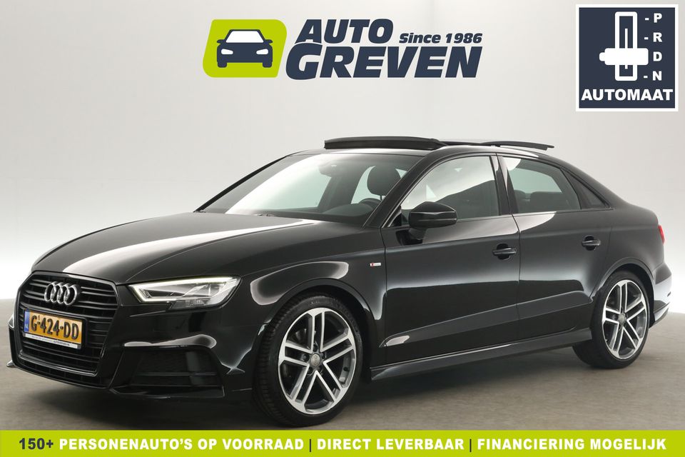 Audi A3 35 TFSI CoD S-Line 150PK Automaat Pano Carplay LED Clima Cruise Navi PDC 18''LMV