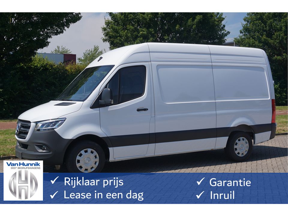 Mercedes-Benz Sprinter 317CDI Pro L2H2 10.25" Mbux Navi, Cam, Gev. Stoel, 3.5T Trekhaak, LED!! NR. R396*