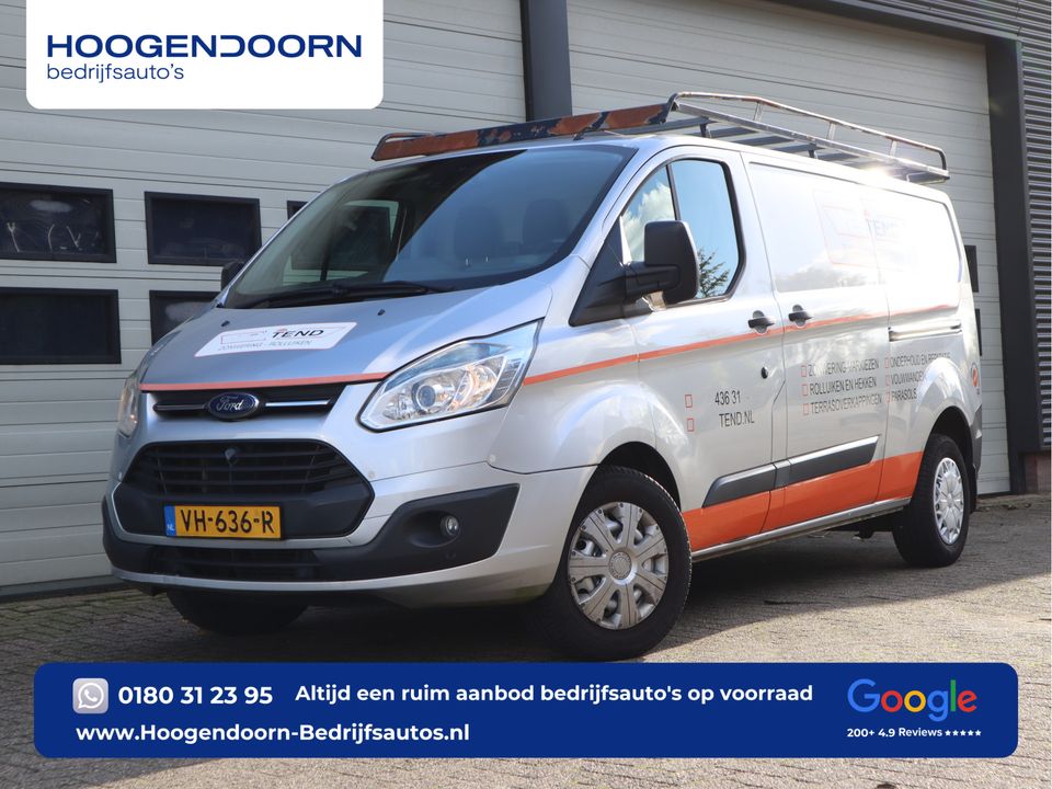 Ford Transit Custom 2.2 TDCI 155pk L2 Lang Schuifdr. L+R - Trekhaak - Navi