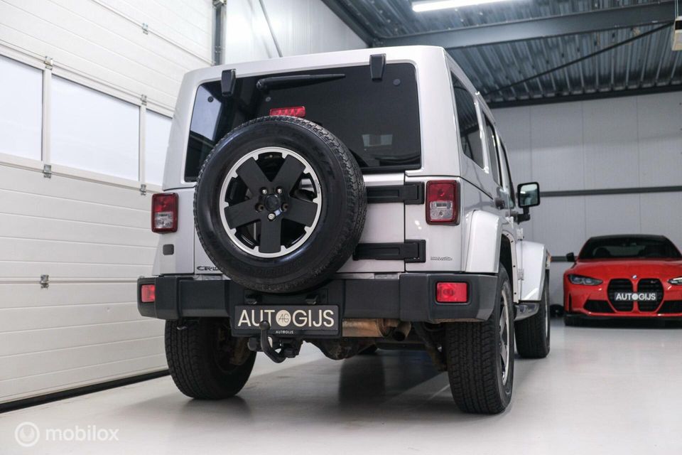 Jeep Wrangler Unlimited 2.8 CRD Sport | Leder | BTW| Hardtop | Nette staat | Grijs of geel kenteken | Handgeschakeld | 4x4