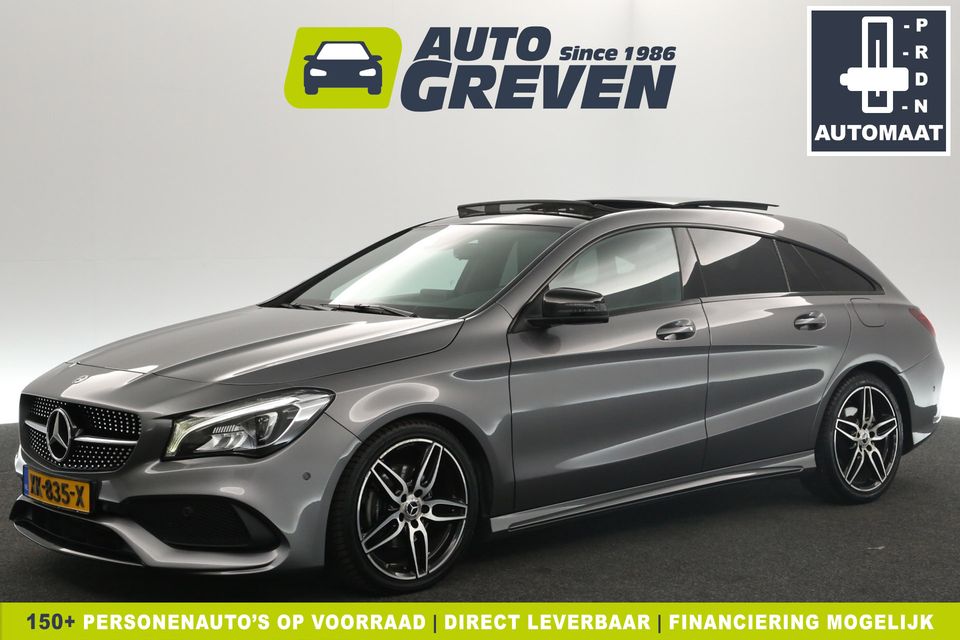 Mercedes-Benz CLA-Klasse 180 AMG Automaat Pano Camera LED Airco Cruise 18"LMV Keyless Navi PDC