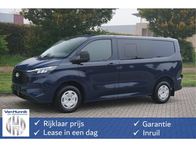 Ford Transit Custom 320S 136PK Trend Dubbel Cabine 13" Sync4 Apple CP/Android A. Camera, LED, 4 Jaar garantie!! NR. 401