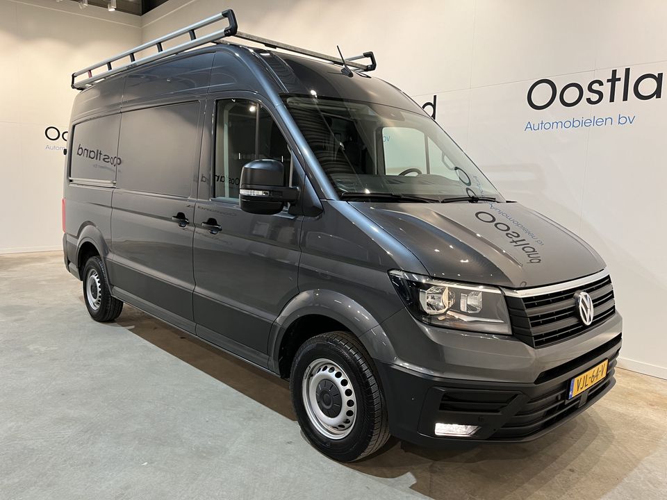 Volkswagen Crafter 35 2.0 TDI L3H3 177 PK Automaat / Euro 6 / Airco / Cruise Control / Camera / CarPlay / Navigatie / Imperiaal / 3-Zits