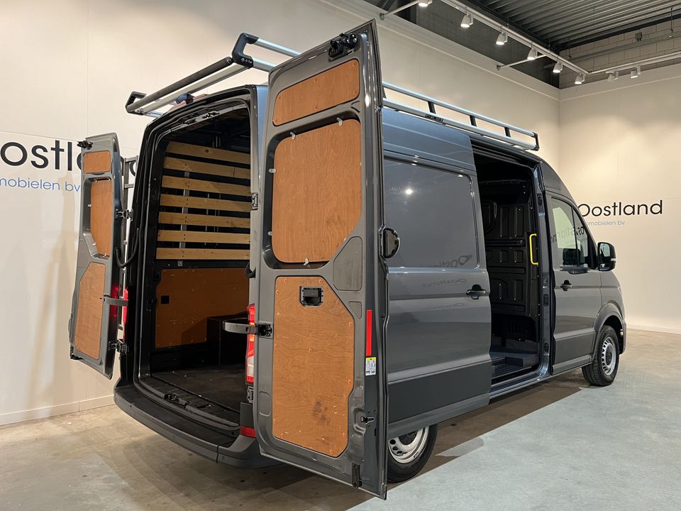 Volkswagen Crafter 35 2.0 TDI L3H3 177 PK Automaat / Euro 6 / Airco / Cruise Control / Camera / CarPlay / Navigatie / Imperiaal / 3-Zits