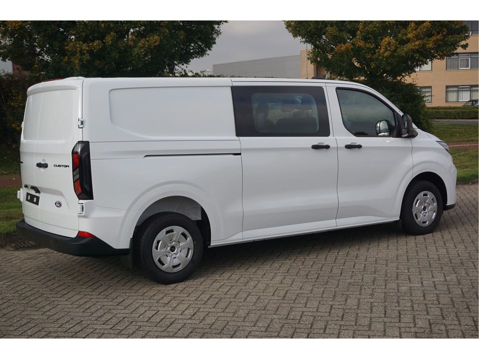 Ford Transit Custom 320L 136PK Trend Dubbel Cabine 13" Sync4 Apple CP/Android A. Camera!! NR. 422