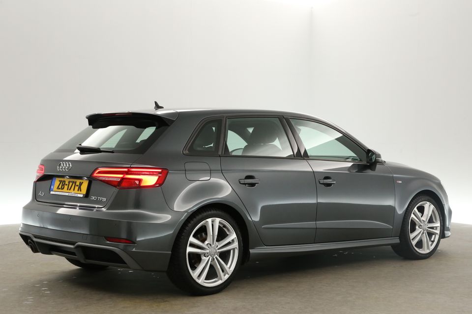 Audi A3 30 TFSI S-line Automaat LED Clima Cruise Bluetooth PDC Navi 18"LMV