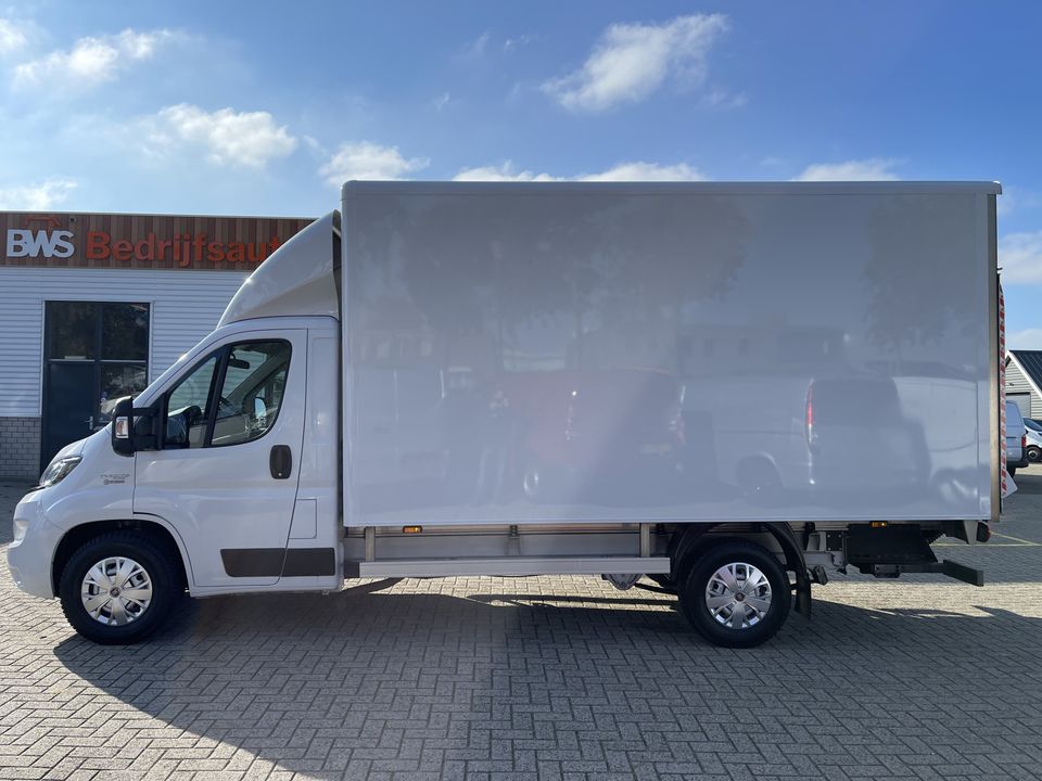 Fiat Ducato 35H 2.3 MultiJet 160pk L3H1 Heavy Duty bakwagen met Dhollandia laadklep / lease vanaf € 482 / vaste prijs rijklaar € 26.950 ex btw / L 425 cm x B 210 cm x H 212 cm / zeer nette bus!