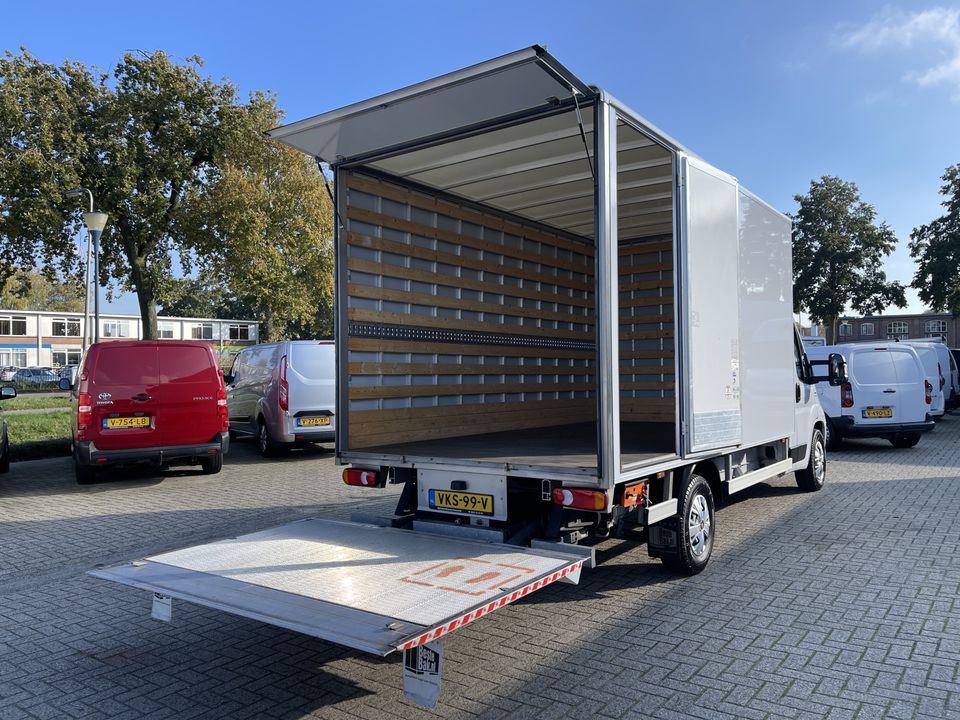 Fiat Ducato 35H 2.3 MultiJet 160pk L3H1 Heavy Duty bakwagen met Dhollandia laadklep / lease vanaf € 482 / vaste prijs rijklaar € 26.950 ex btw / L 425 cm x B 210 cm x H 212 cm / zeer nette bus!