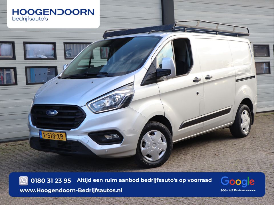 Ford Transit Custom 2.0 TDCI 131pk Euro 6 - Schuifdr. L+R - Trekhaak - Imperiaal - Navi