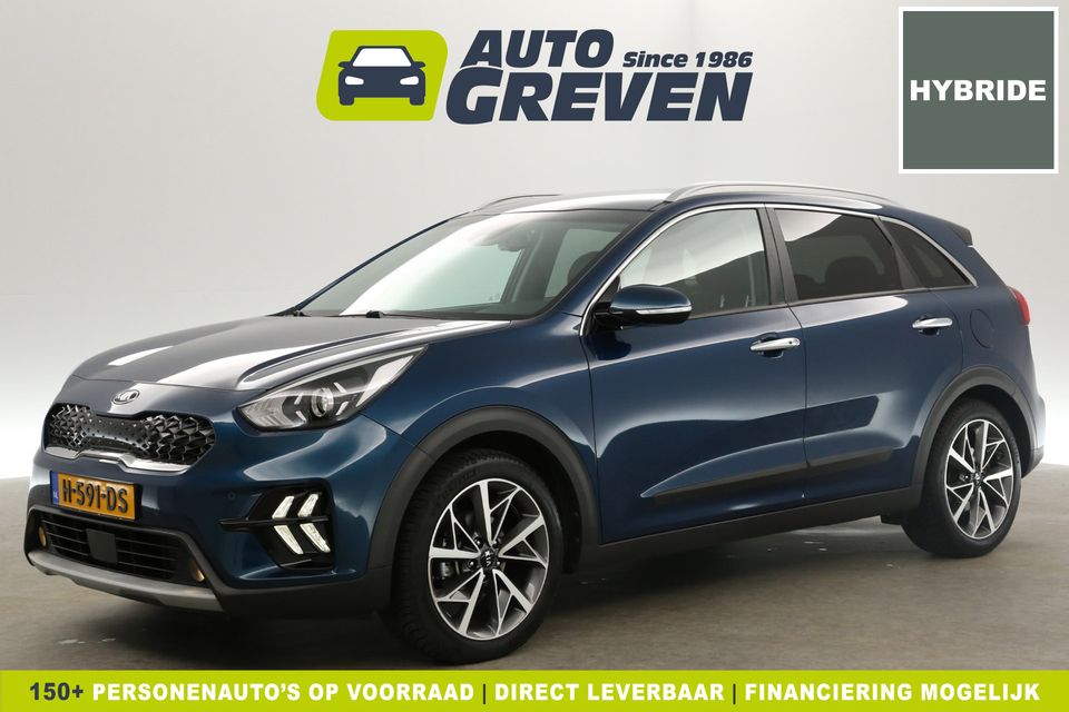 Kia Niro 1.6 GDi Hybrid 150PK Automaat Carplay Camera Clima Cruise LED Navi PDC 18''LMV Trekhaak Winterpakket*