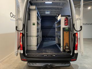 Mercedes-Benz Sprinter 317 CDI L2H2 RWD / Euro 6 / Servicebus  / Bott inrichting / 220V / MBUX / Airco / Cruise / CarPlay / Camera / Trekhaak