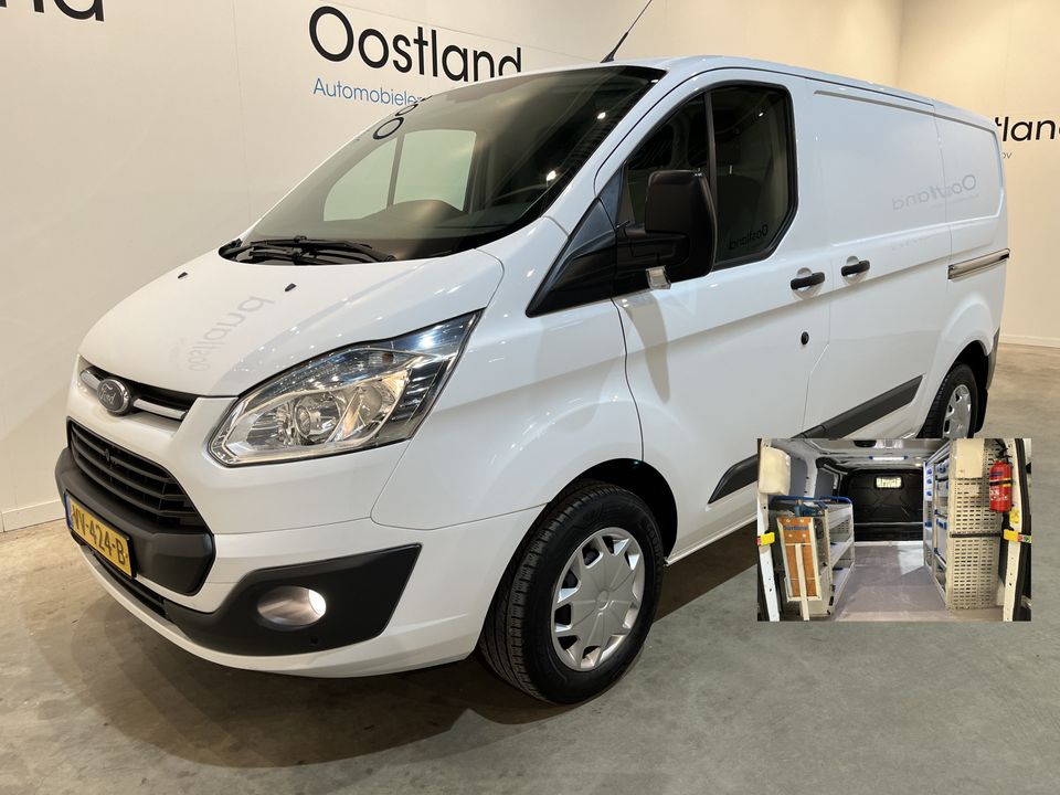 Ford Transit Custom 270 2.2 TDCI L1H1 Trend Servicebus / Sortimo inrichting / Schuifdeur L + R / Airco / Cruise Control / PDC